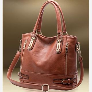 leather hand bag